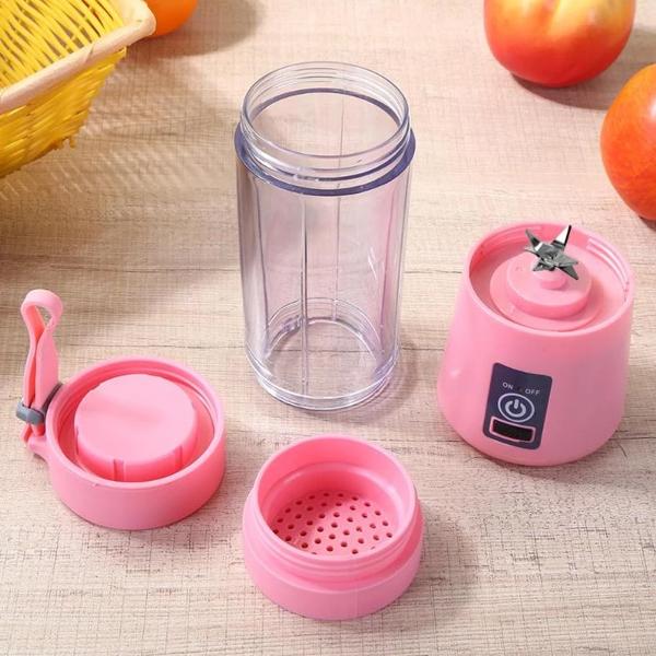 Portable USB Electric Juicer – 6 Blades for Perfect Smoothies On-the-Go