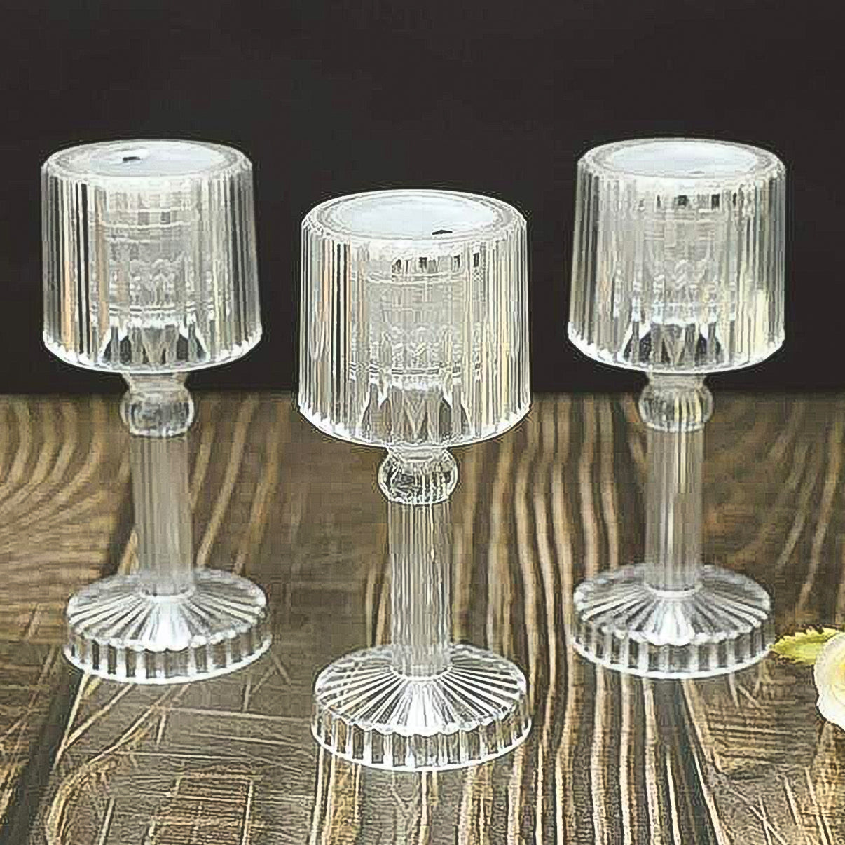 Big Acrylic Led Desk Lamps Table Lamp Portable Crystal Big
