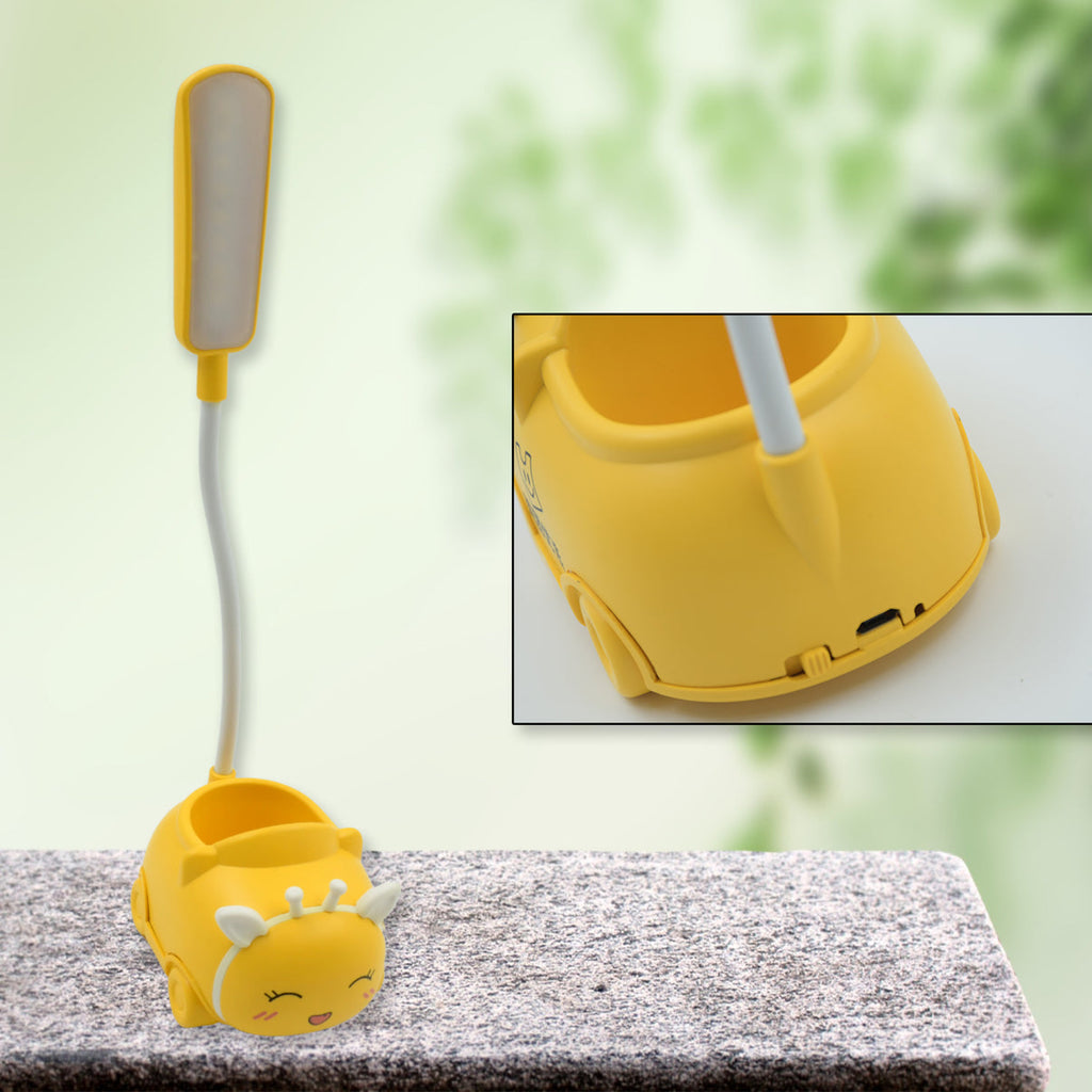 Compact &amp; Versatile LED Desk Lamp – 360° Adjustable, USB Charging (1 Pc)