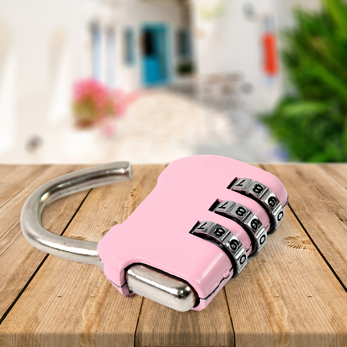 Digit Metal Combination Number Lock in Mix Design Color