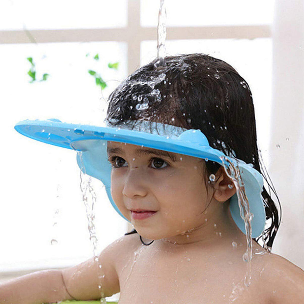 Baby Silicone Shower Cap – Adjustable Safety Bath Visor for Infants