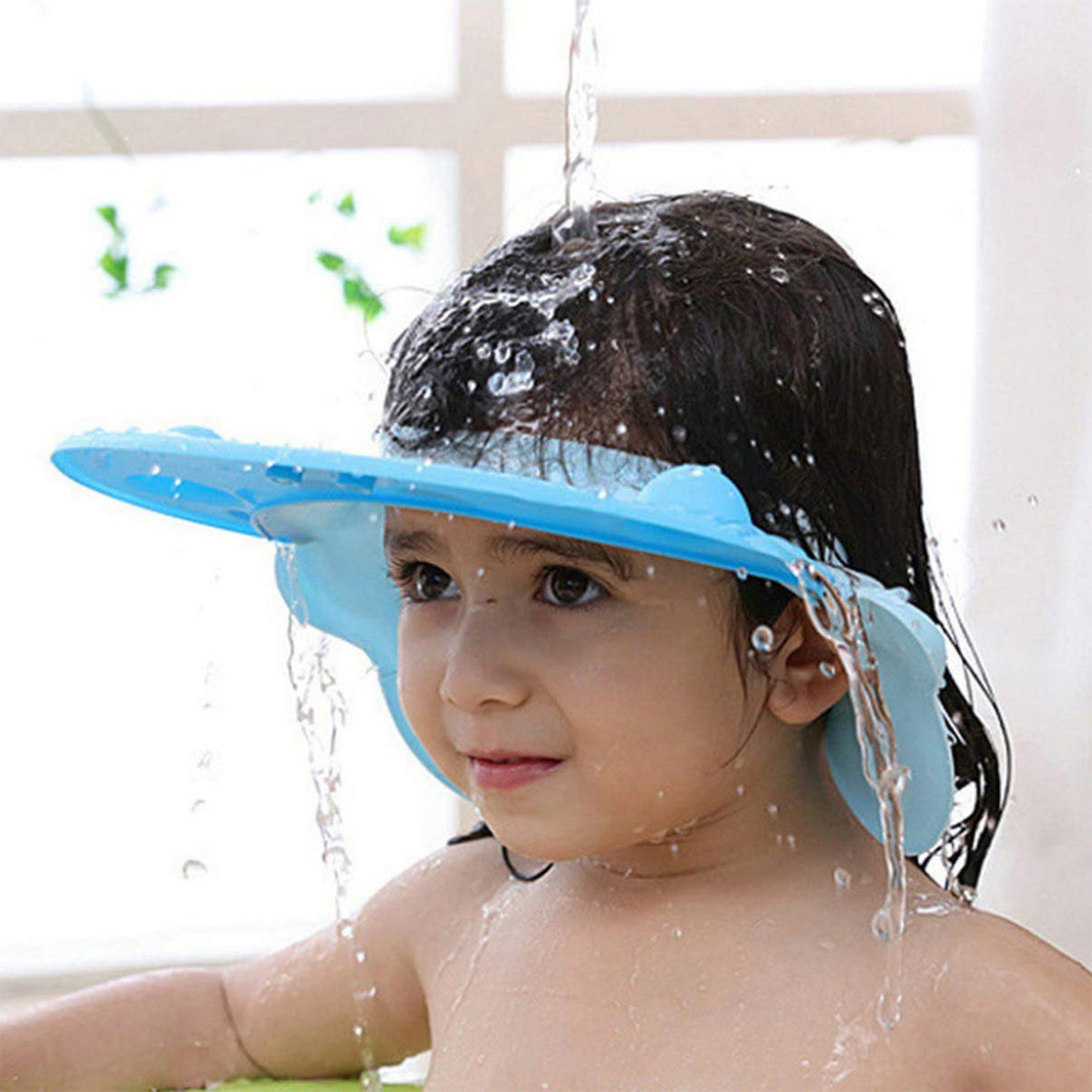 Baby Silicone Shower Cap – Adjustable Safety Bath Visor for Infants