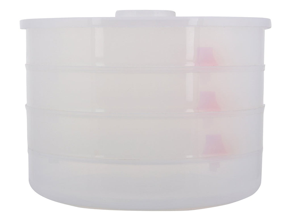 4-Compartment Sprout Maker – Virgin Plastic, Stackable Design for Hygienic Sprouting
