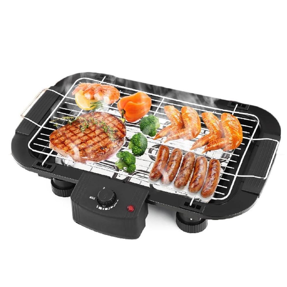 Smokeless Electric Indoor Barbecue Grill – 2000W Infrared Heating BBQ Grill for Home