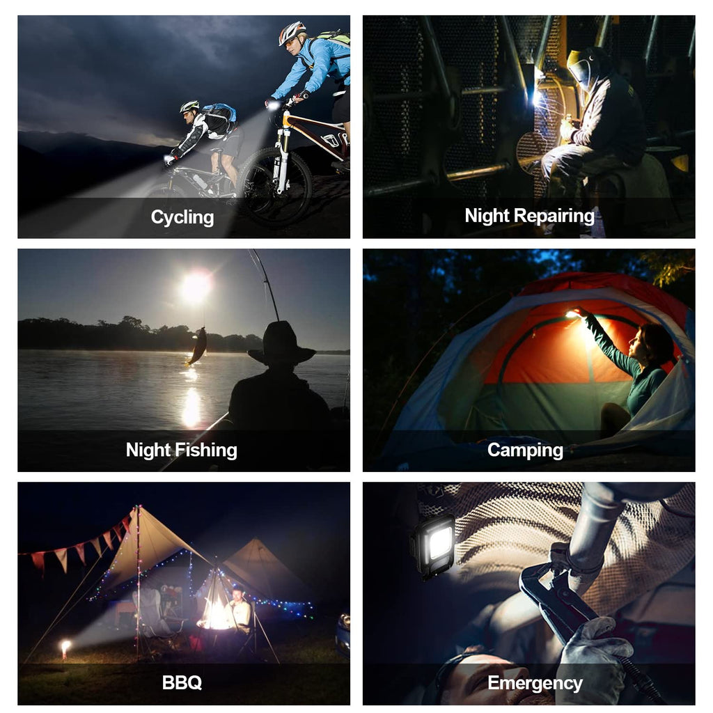 Ultra-Compact Rechargeable Keychain Flashlight