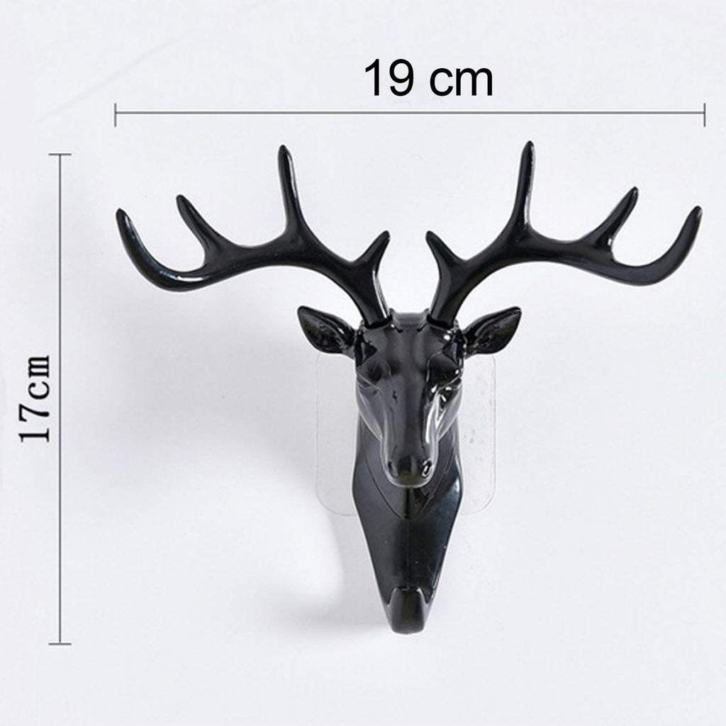 Deer Head Wall Hook – Stylish &amp; Functional Storage Solution