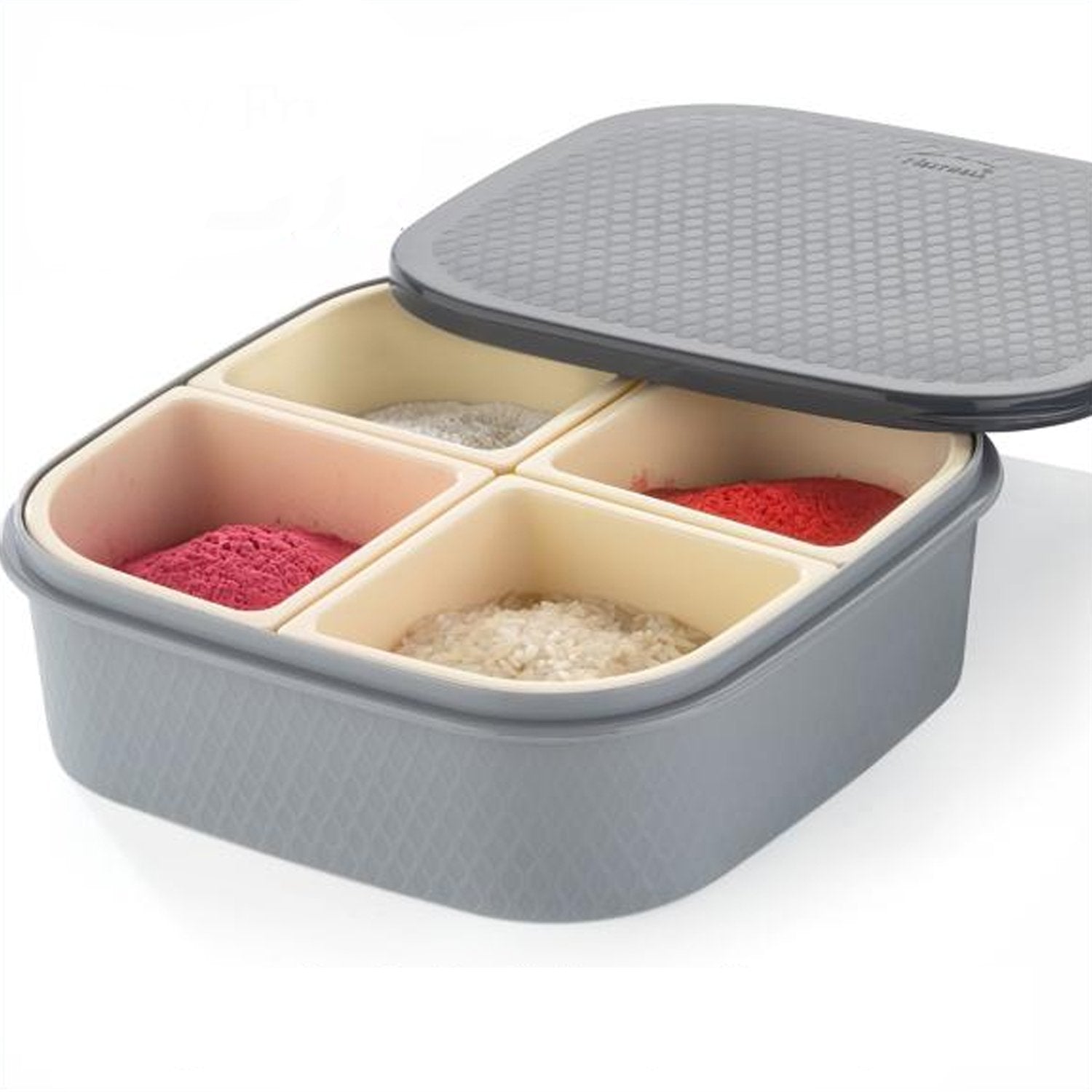 Dry Fruit & Chocolate Serving Box – BPA-Free Multipurpose Gift Tray with Airtight Containers