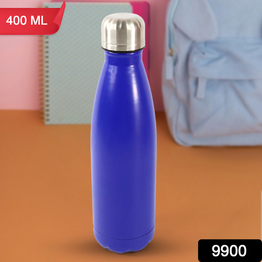 Steel Water Bottle – 400 ML | Leak-Proof, Rust-Proof & BPA-Free | Lightweight & Travel Friendly