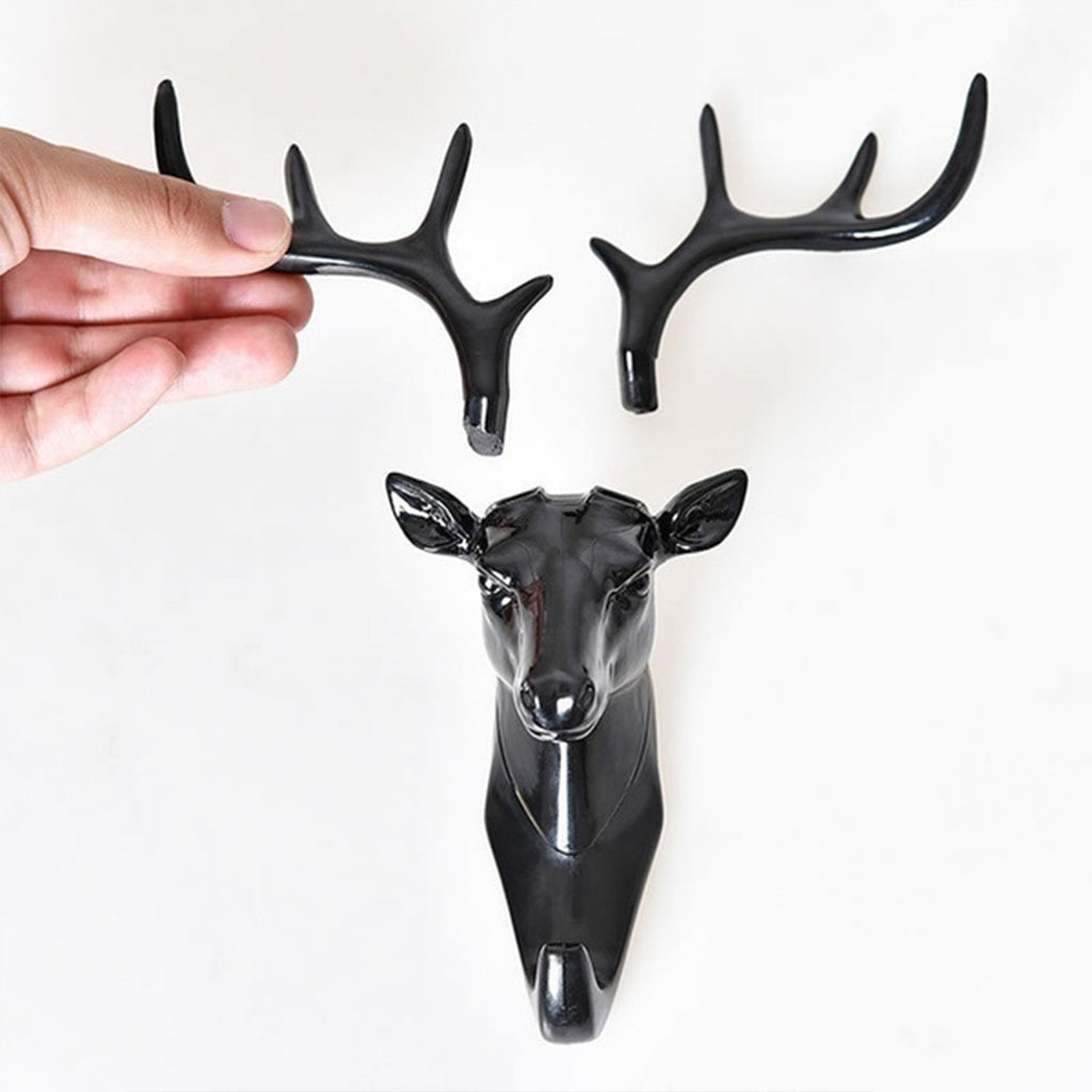 Deer Head Wall Hook – Stylish &amp; Functional Storage Solution