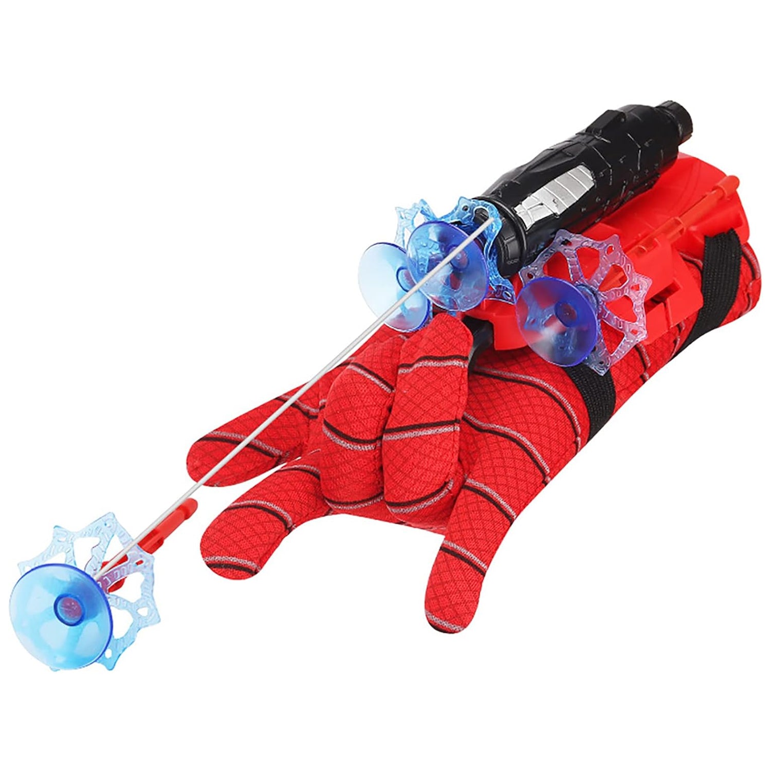 Superhero Web Shooter Toy Set - Kids Wrist Launcher Gloves with Soft Foam Darts