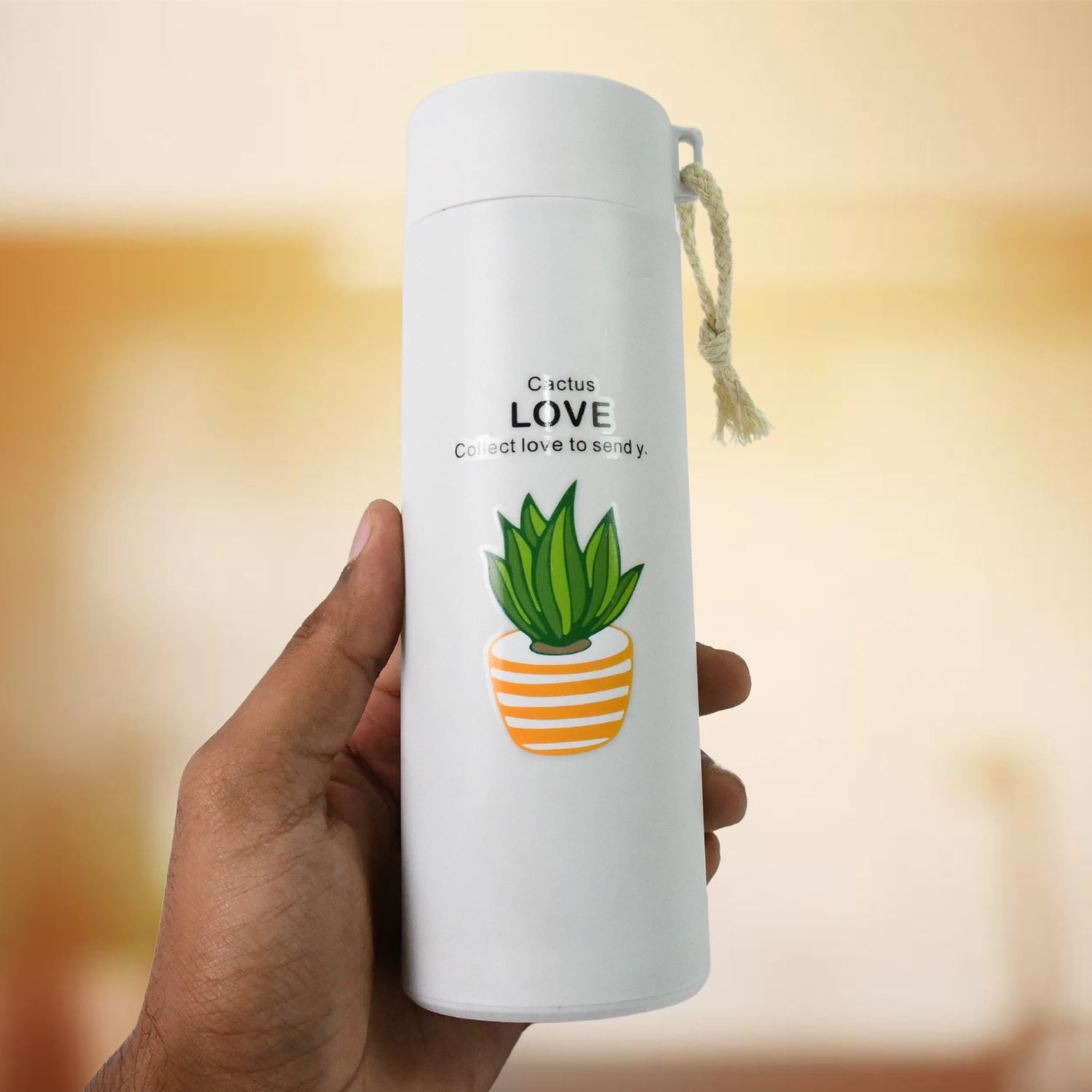 Outdoor Sport Glass Water Bottle – 450 ML | Leak-Proof, BPA-Free, Hot & Cold Safe with Bamboo Lid