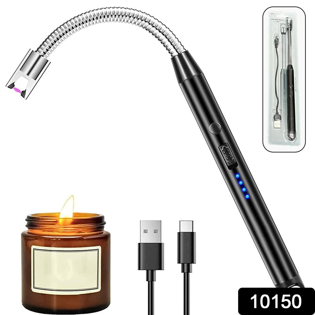 USB Rechargeable Electric Arc Lighter - Long Flexible Windproof Plasma Lighter