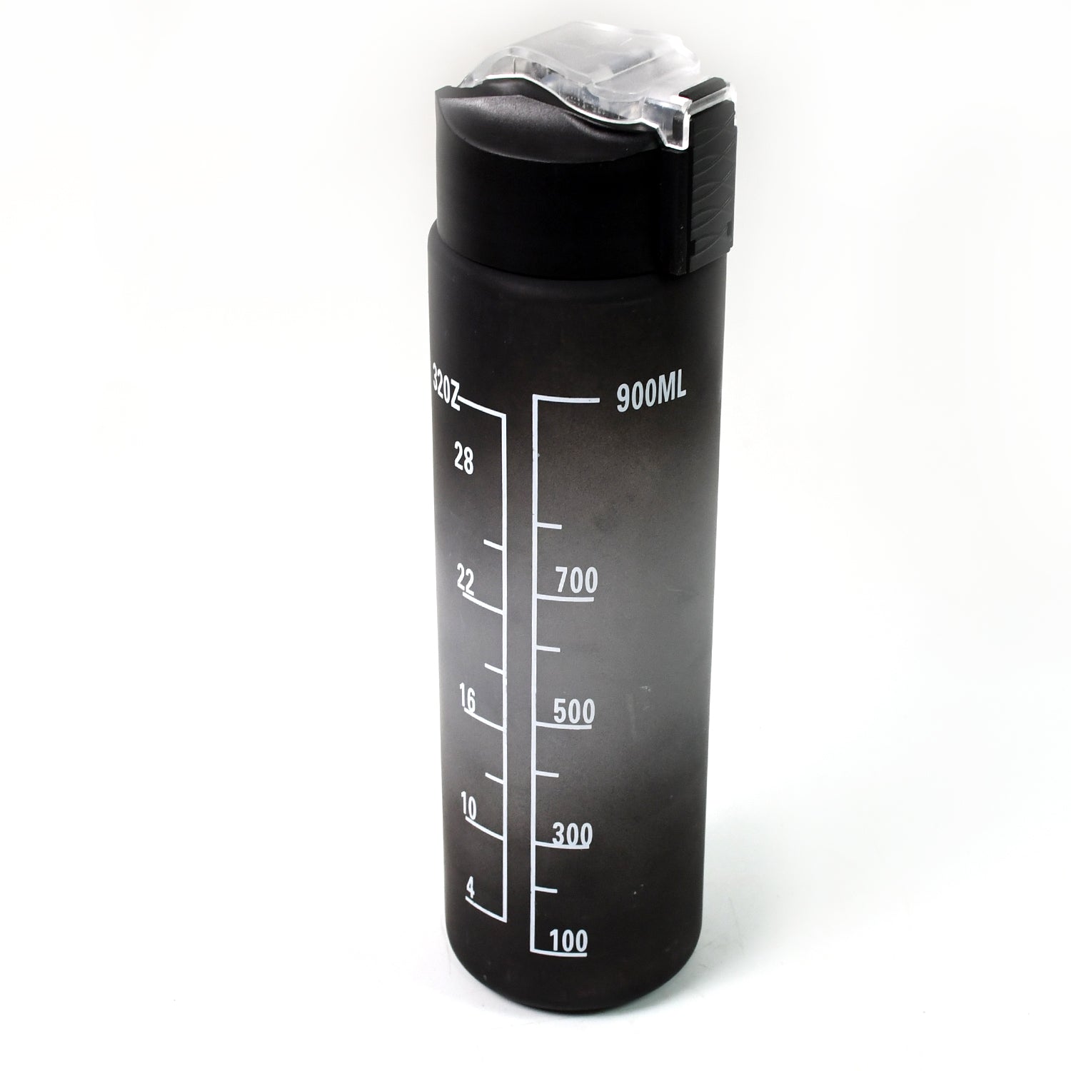 900 ML Motivational Water Bottle with Straw – Leakproof & BPA-Free