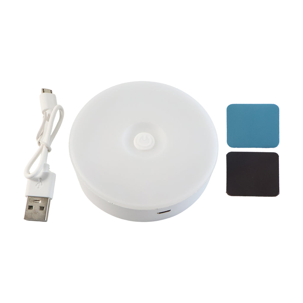 Rechargeable Motion Sensor Night Light - USB LED Auto-On Security Light