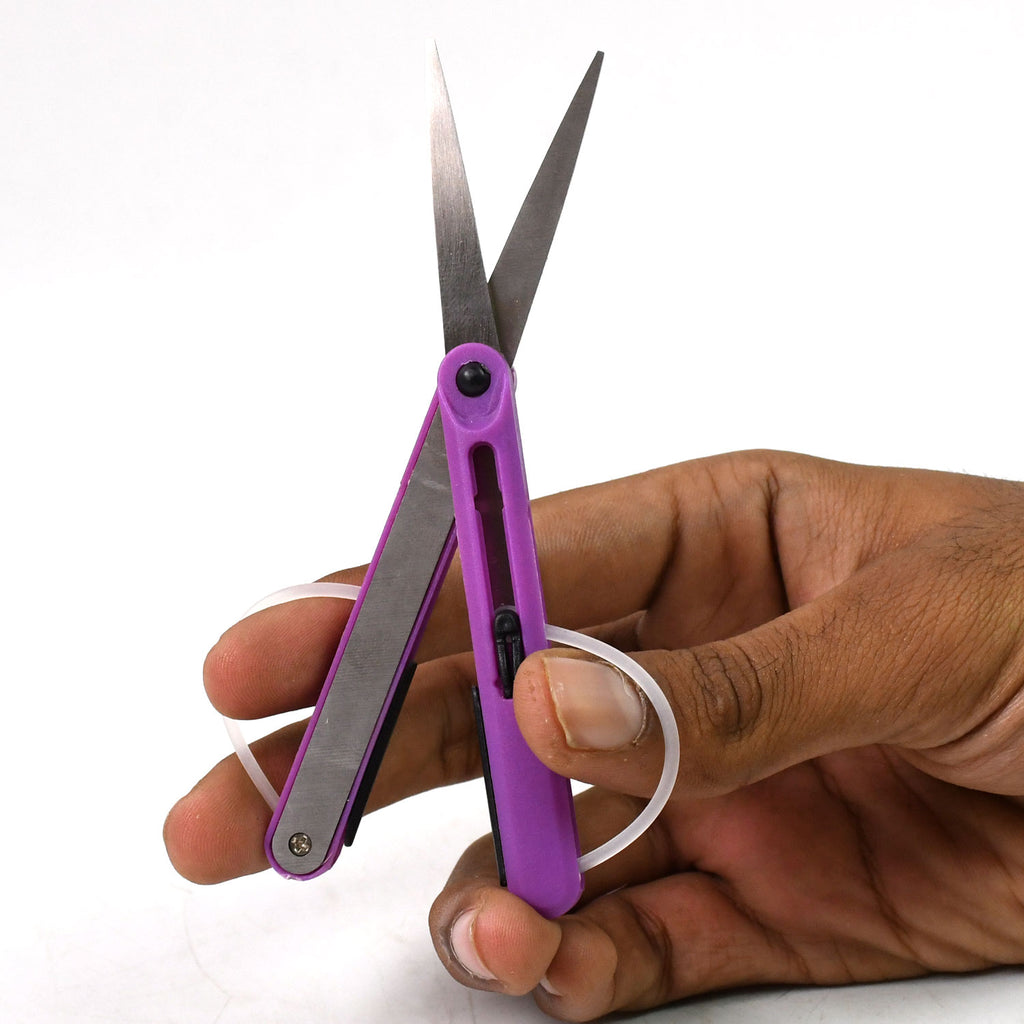 Pen Cut Compact Scissors – Portable Pen-Style Travel Scissors | Safe & Stylish (1 Pc)