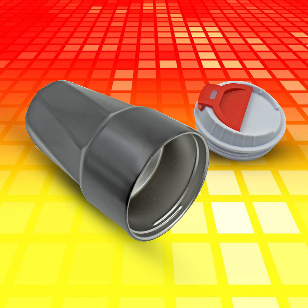 Stainless Steel Vacuum Travel Mug with Lid & Straw – Reusable Thermal Cup for Outdoor & Office Use (1 Pc)