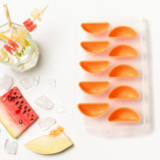 Silicone Multi Fruit-Shaped Ice Cube Tray – Creative Mold for Ice, Cakes & Muffins | Reusable & Flexible (1 Pc)