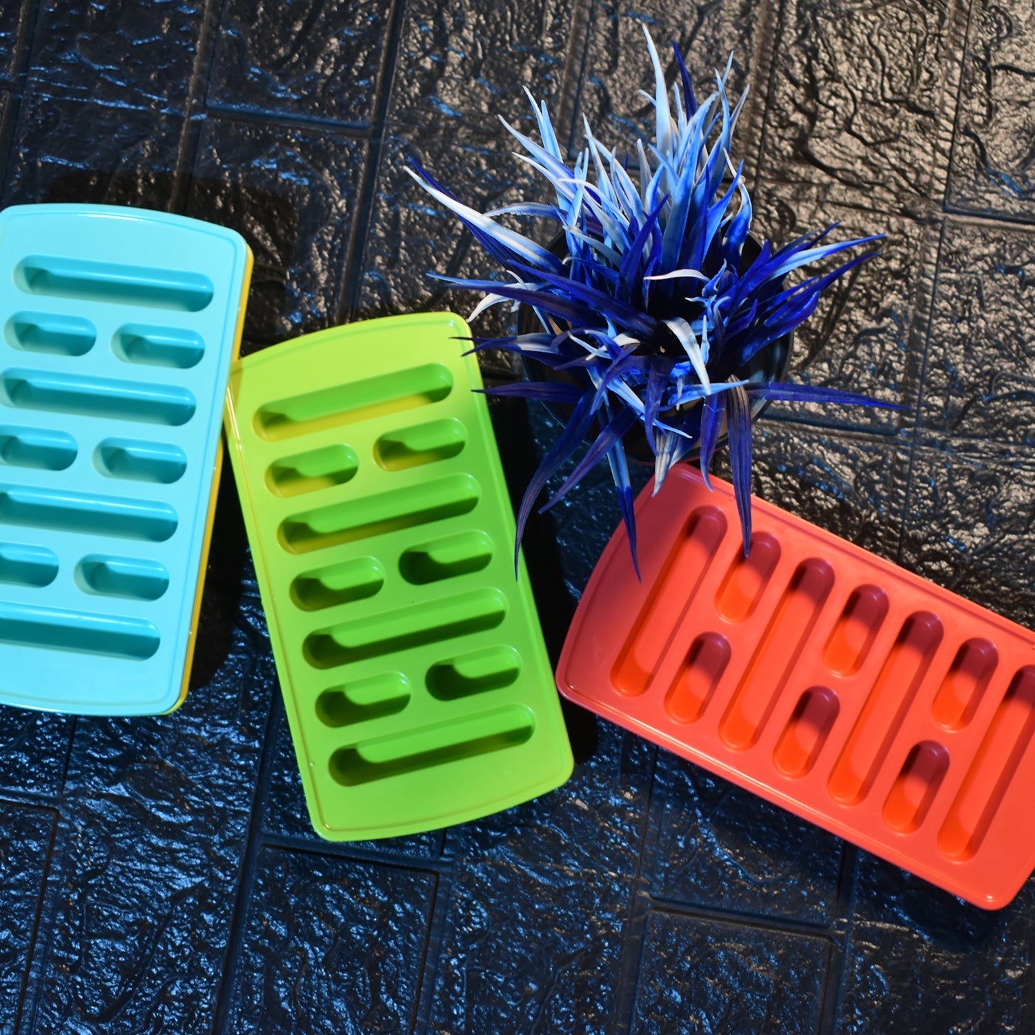 Fancy Ice Tray – 4 Pc Set for Household Use