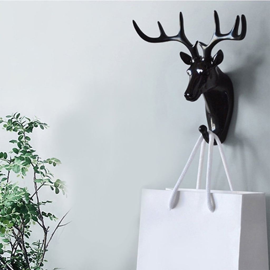 Deer Head Wall Hook – Stylish &amp; Functional Storage Solution