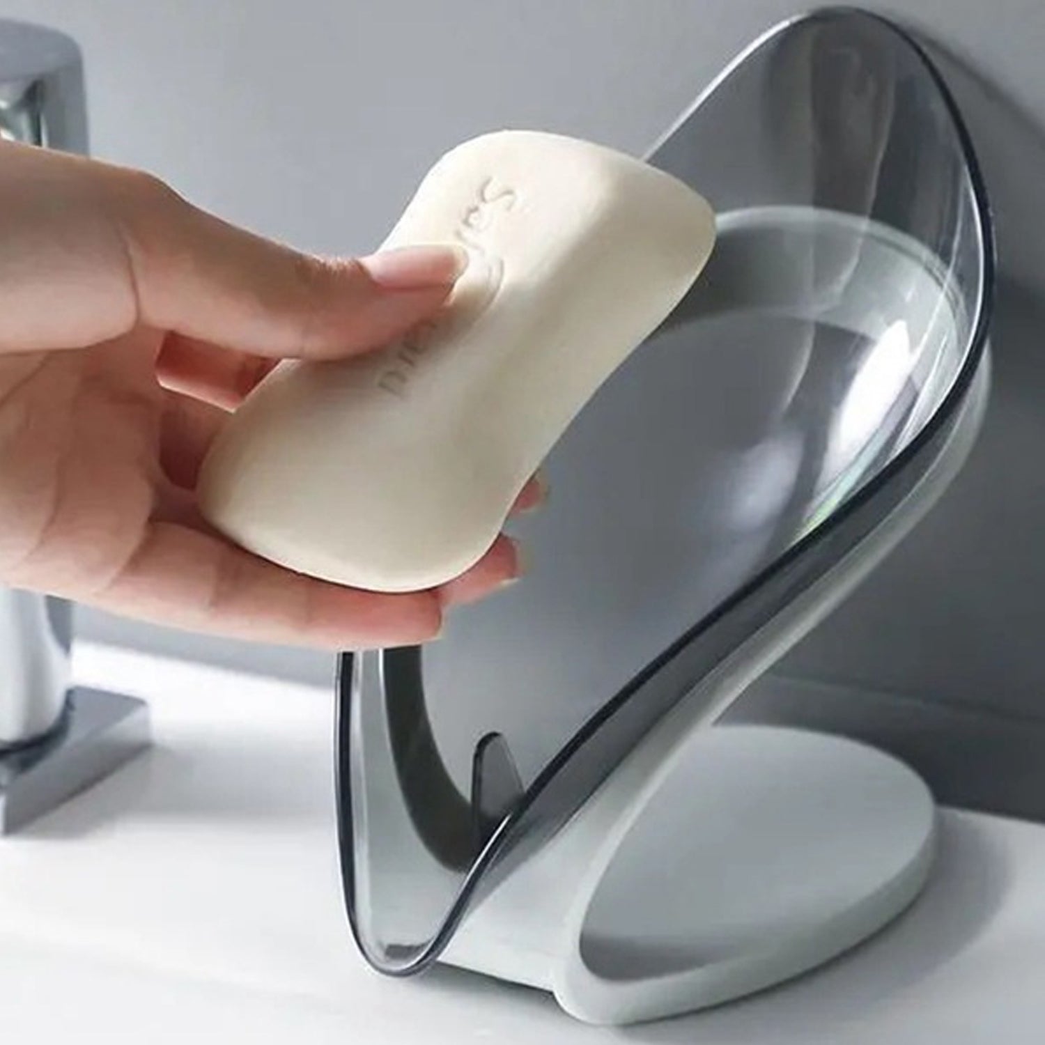 New Leaf Soap Box – Stylish & Lightweight Soap Holder for Bathroom and Kitchen