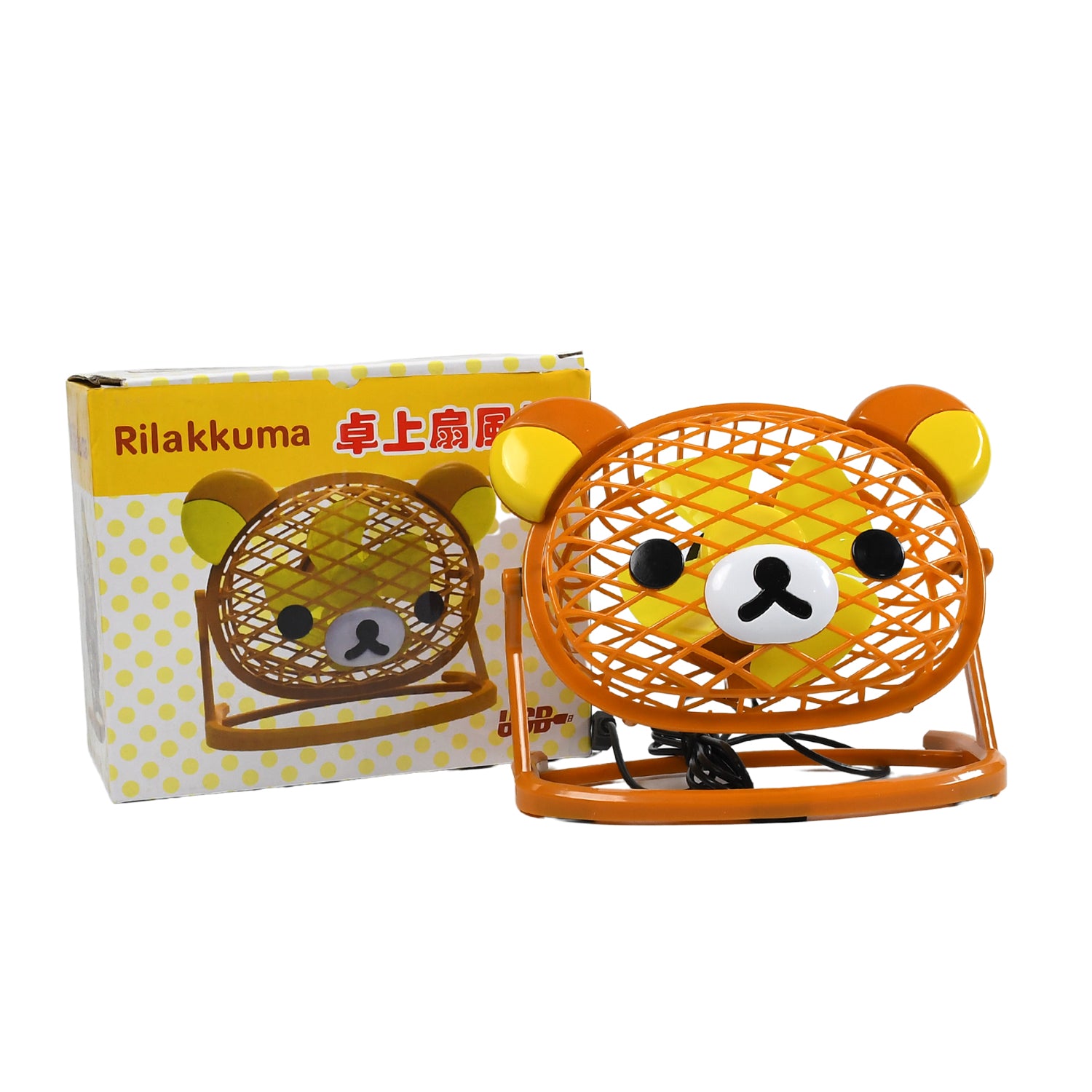 Teddy Bear Portable Fan – Adjustable USB Mini Fan for Home, Office, Car & Desk Use