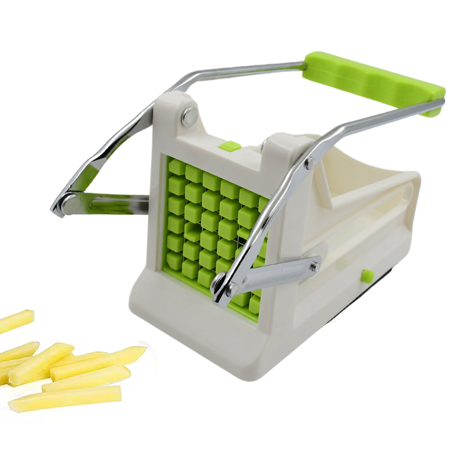 Professional Stainless Steel French Fry & Vegetable Cutter (1 Pc)