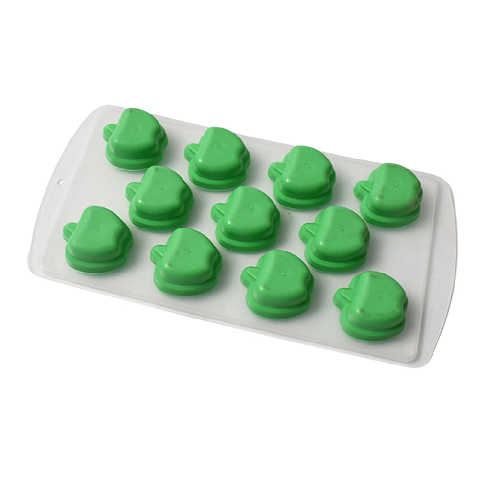 Silicone Mold Ice Cube Tray Creative Sweet Multi Type Ice Tray Buckets Ice Cube Trays Multi Fruit Shape Ice Tray