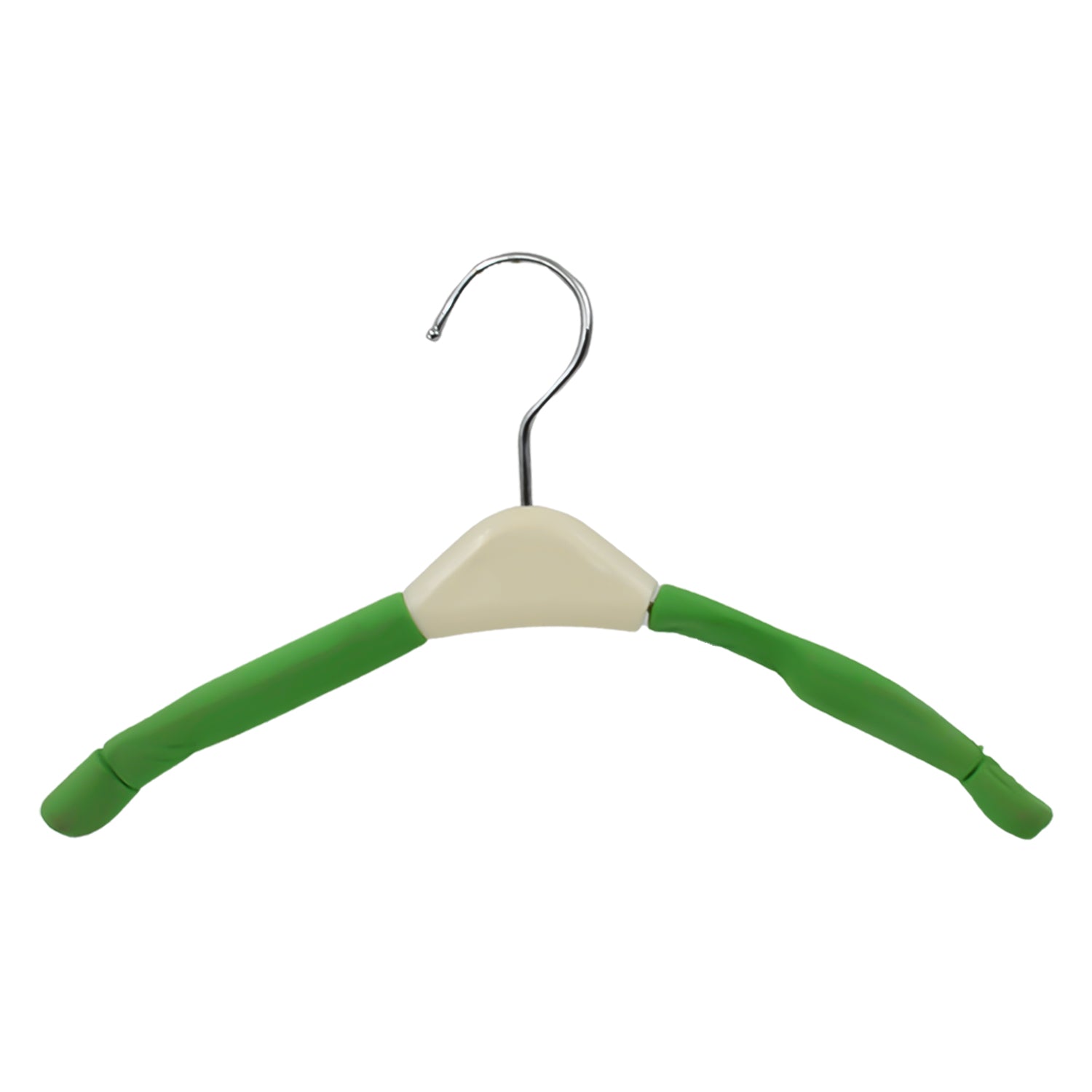 Solid Sponge Non-Slip Clothes Hanger – No-Trace Design for Men, Women, and Kids (1 Pc / Mix Color)