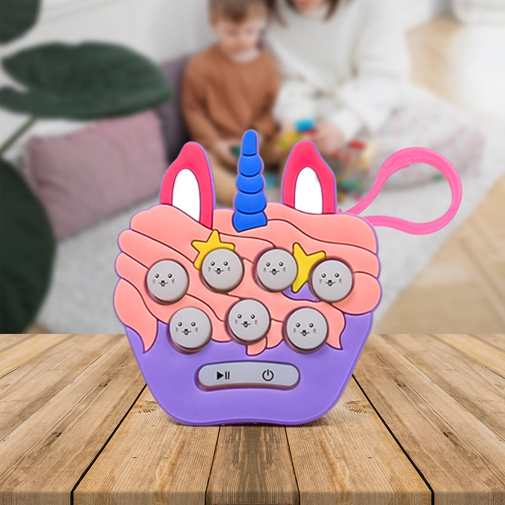 Mini Game Keychain – Light-Up Mole Memory Game for Kids | Stress Relief Sensory Toy