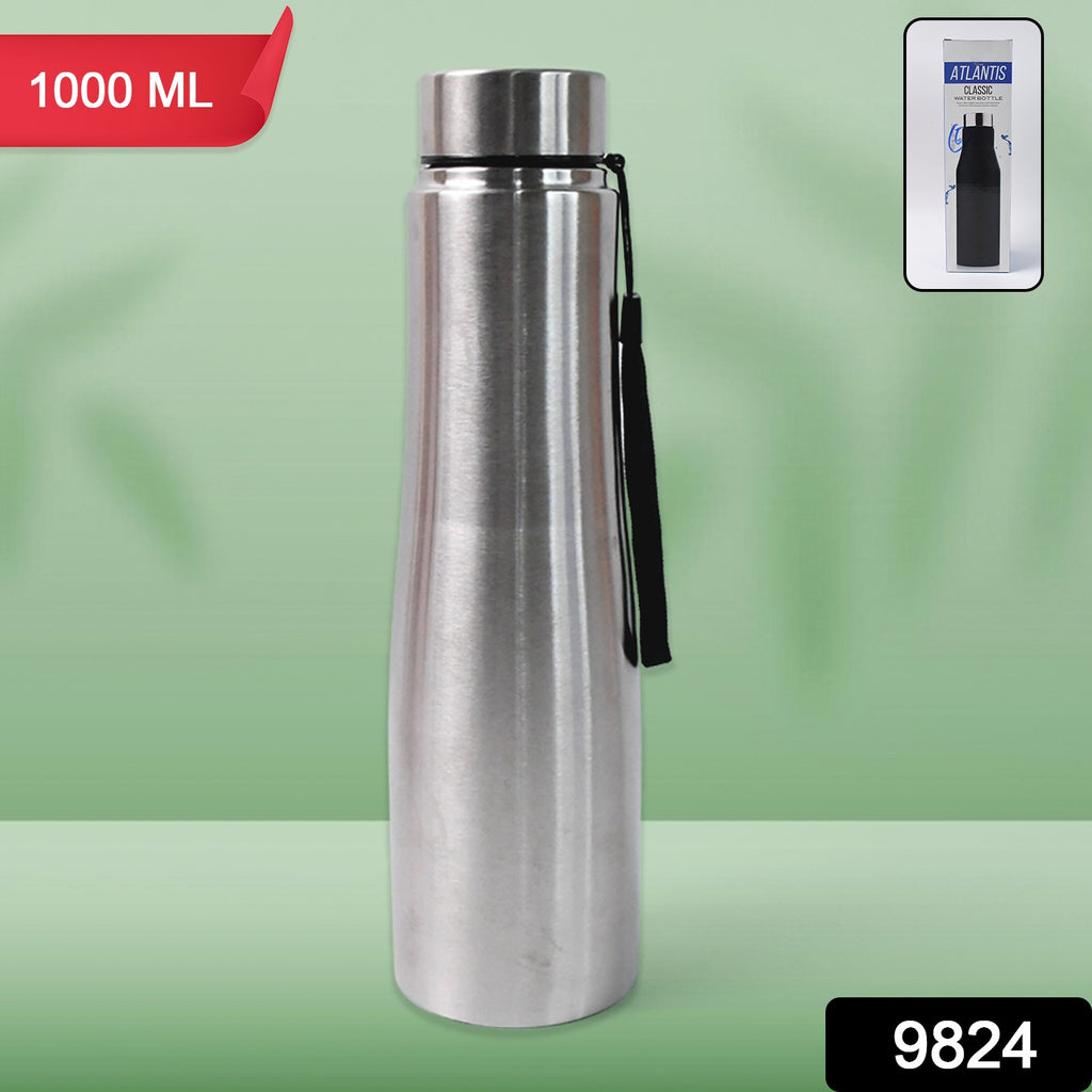 Stainless Steel Double Wall Vacuum Bottle – 1000 ML | Hot & Cold Insulated, Leak-Proof, Gift-Ready