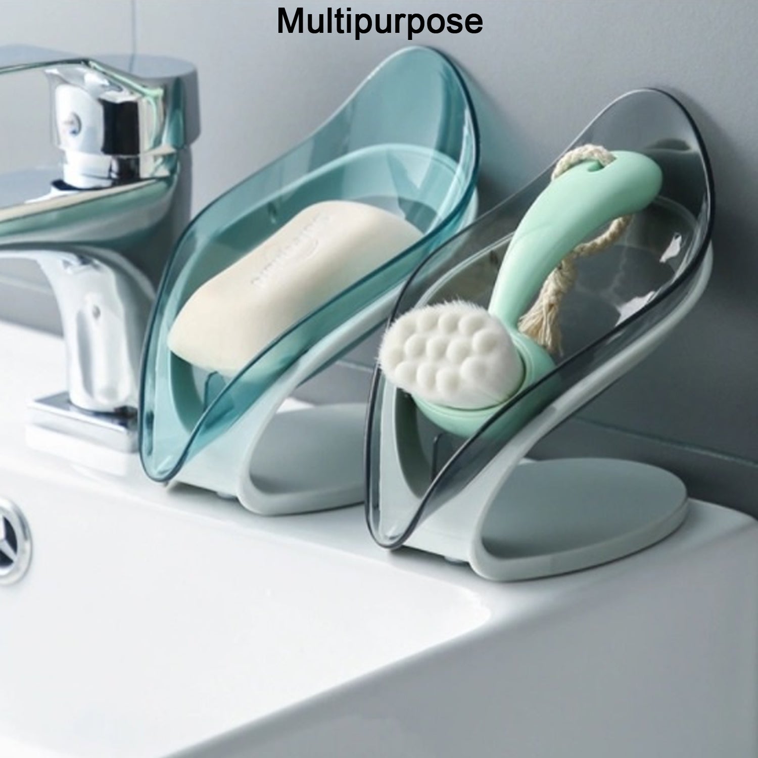 New Leaf Soap Box – Stylish & Lightweight Soap Holder for Bathroom and Kitchen