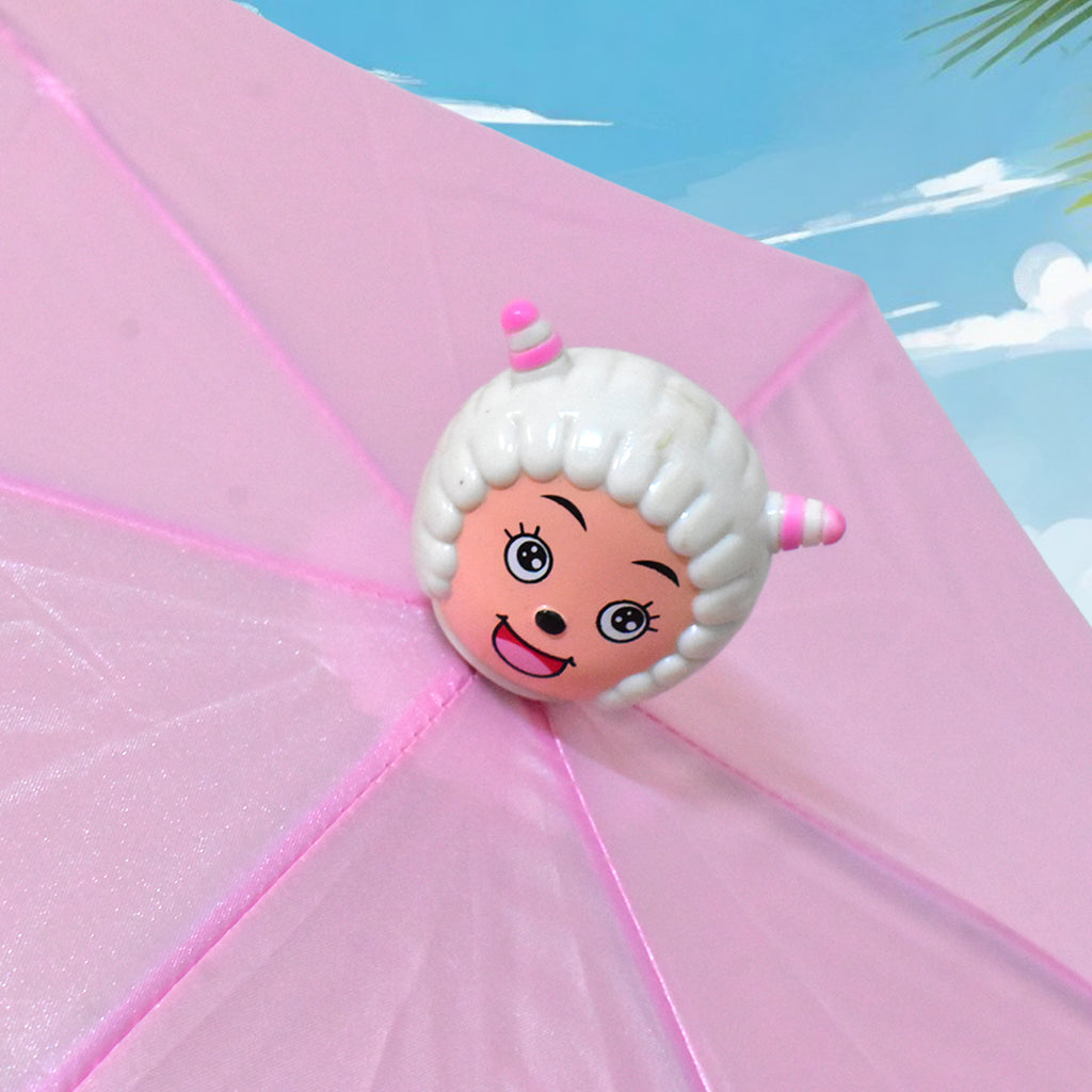 Cartoon Shape Foldable UV Protection Umbrella for Kids – Lightweight & Travel-Friendly