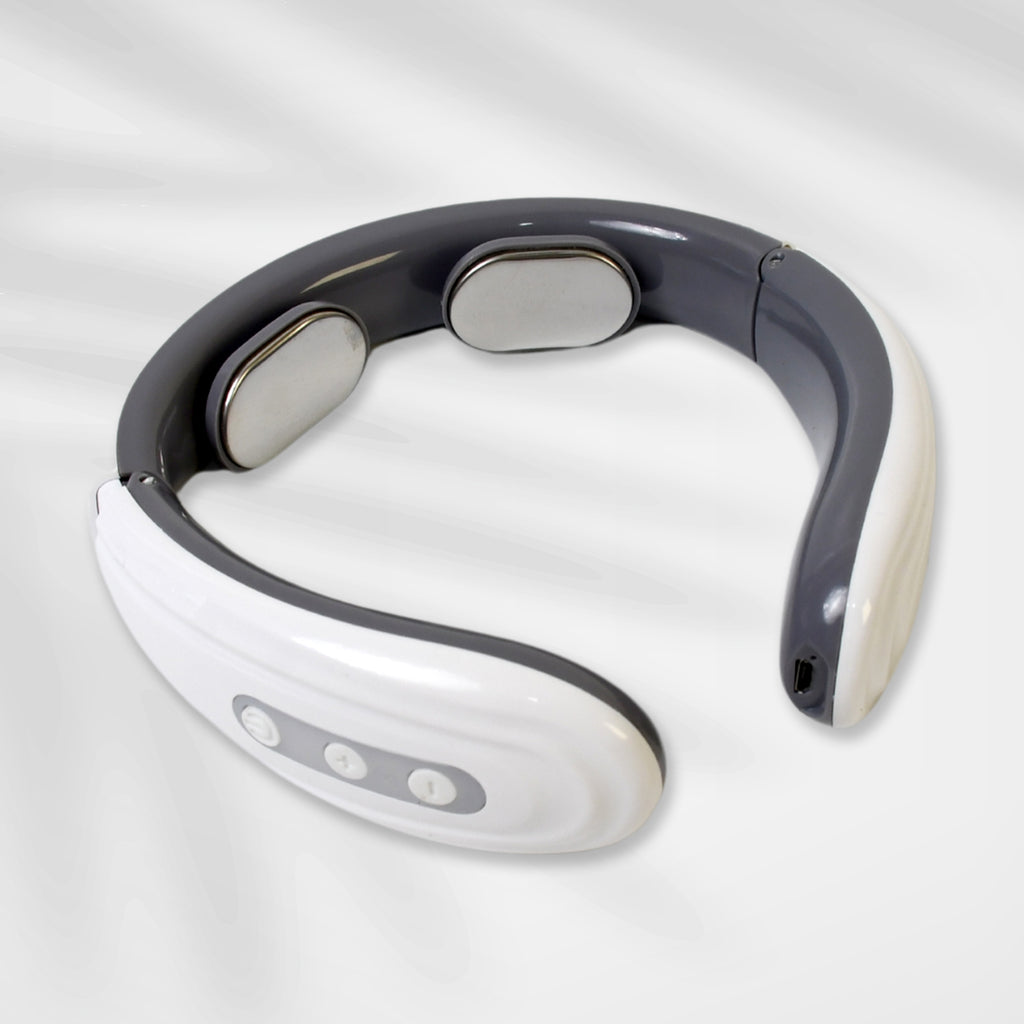 2 Heads Smart Electric Neck and Back Pulse Massager