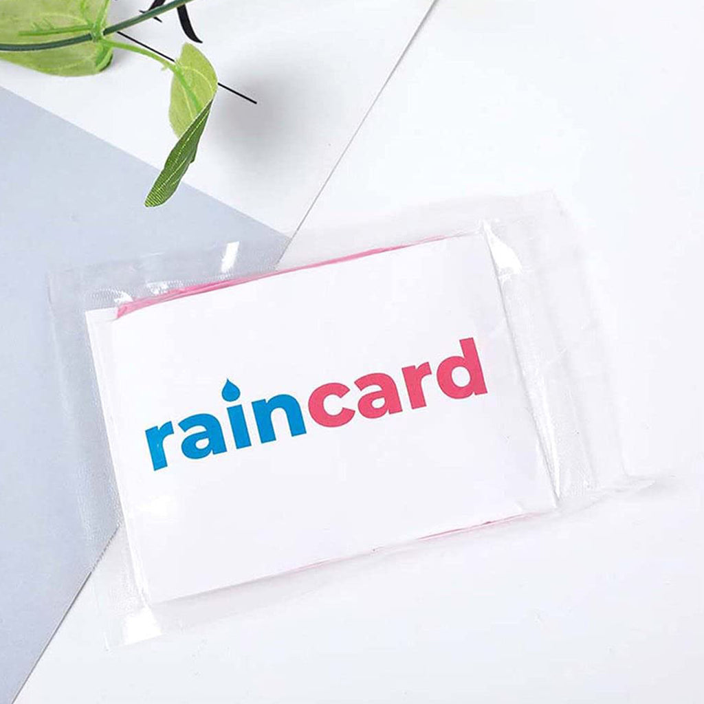 Pocket Rain Card – Emergency Waterproof Raincoat in Wallet-Sized Pouch (1 Pc)
