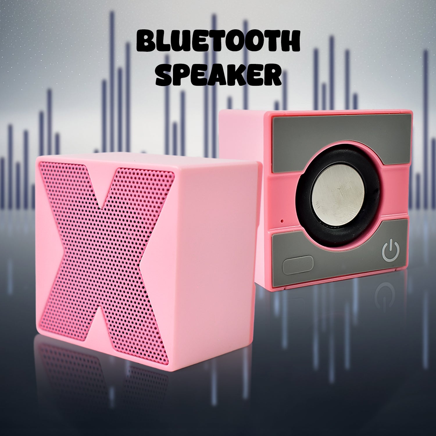 Mini Wireless Bluetooth Speaker with High Bass, Type-C, Multi-Mode Connectivity – 1 Pc
