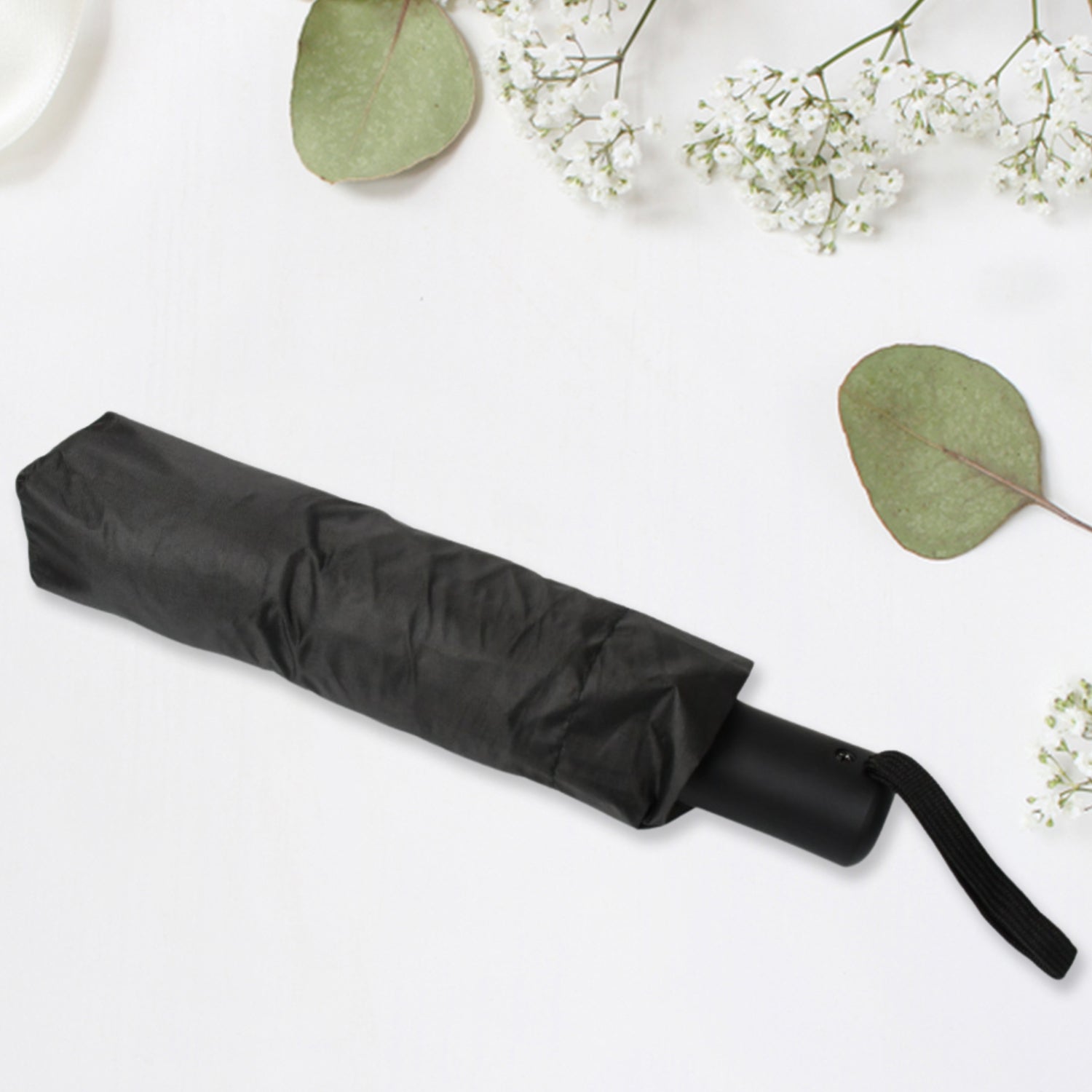 2-Fold Manual Umbrella – Windproof, Sunproof & Rainproof | Compact & Lightweight for Men, Women & Kids