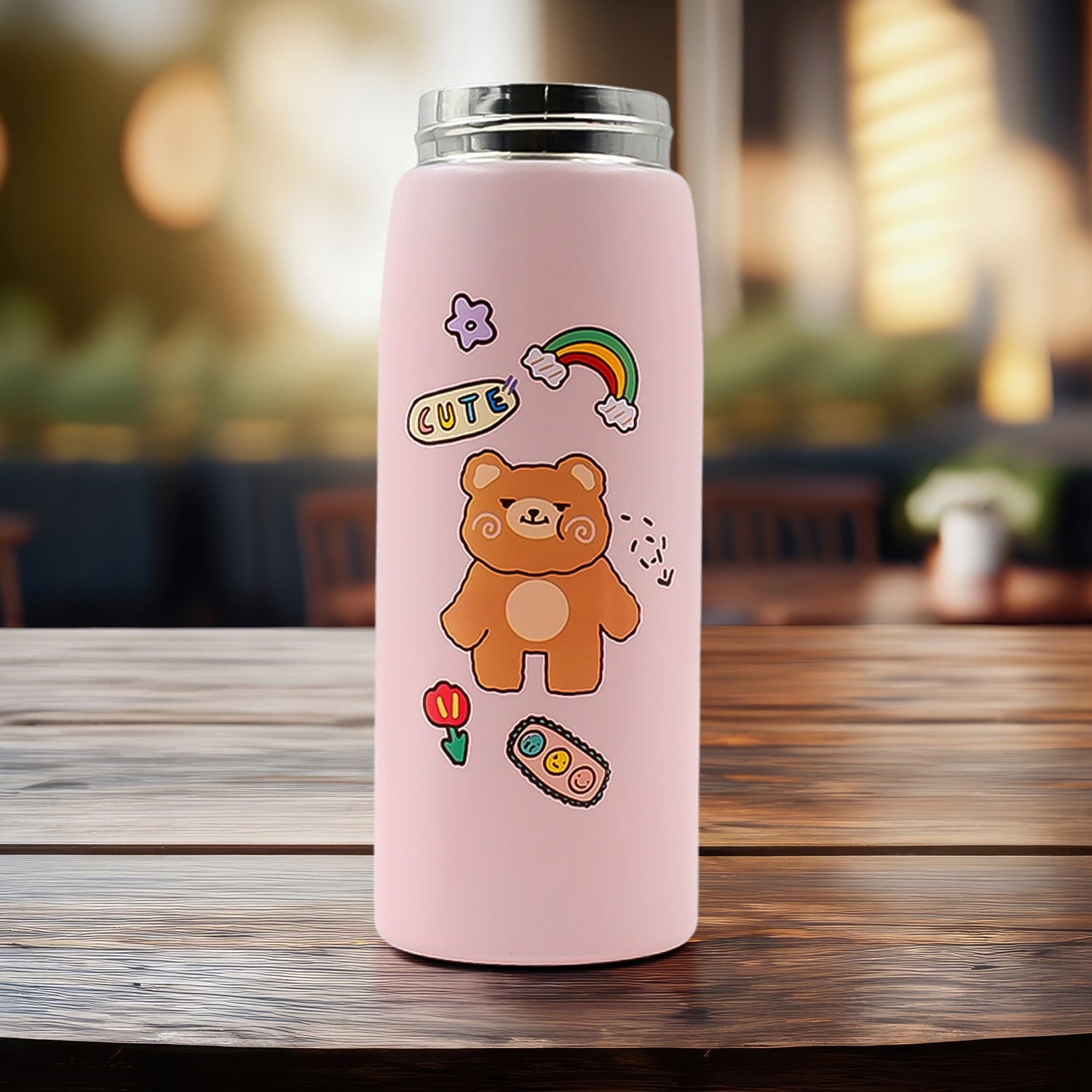 Smart Vacuum Insulated Water Bottle with LED Temperature Display – 450ML
