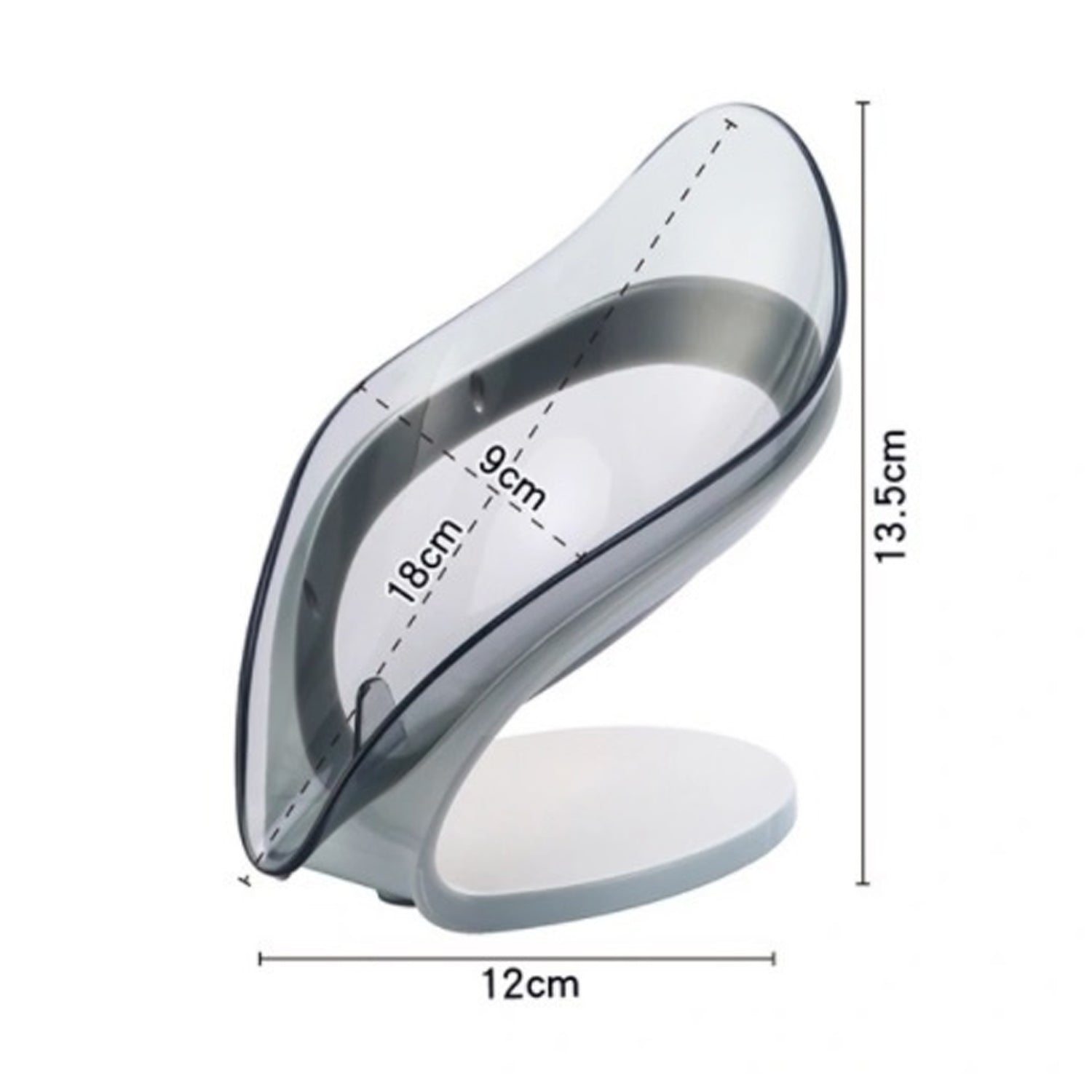 New Leaf Soap Box – Stylish & Lightweight Soap Holder for Bathroom and Kitchen