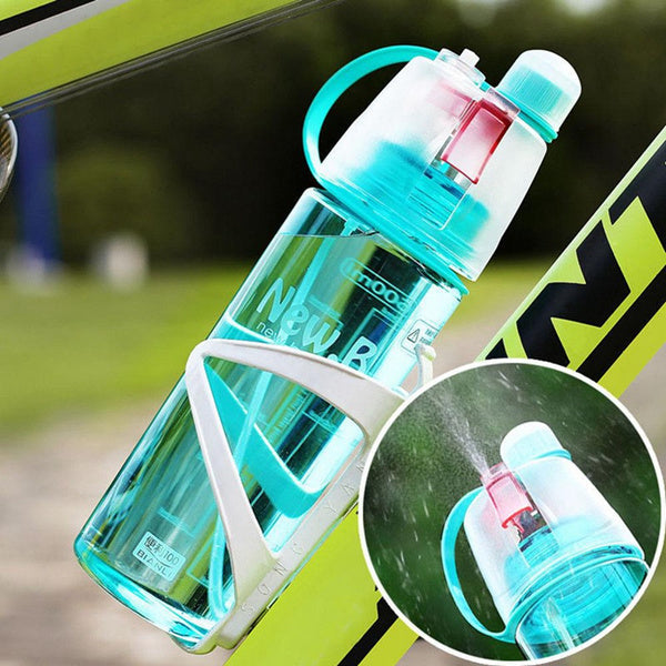 Eco-Friendly Portable Water Bottle with Spray Function