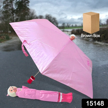 Cartoon Shape Foldable UV Protection Umbrella for Kids – Lightweight & Travel-Friendly