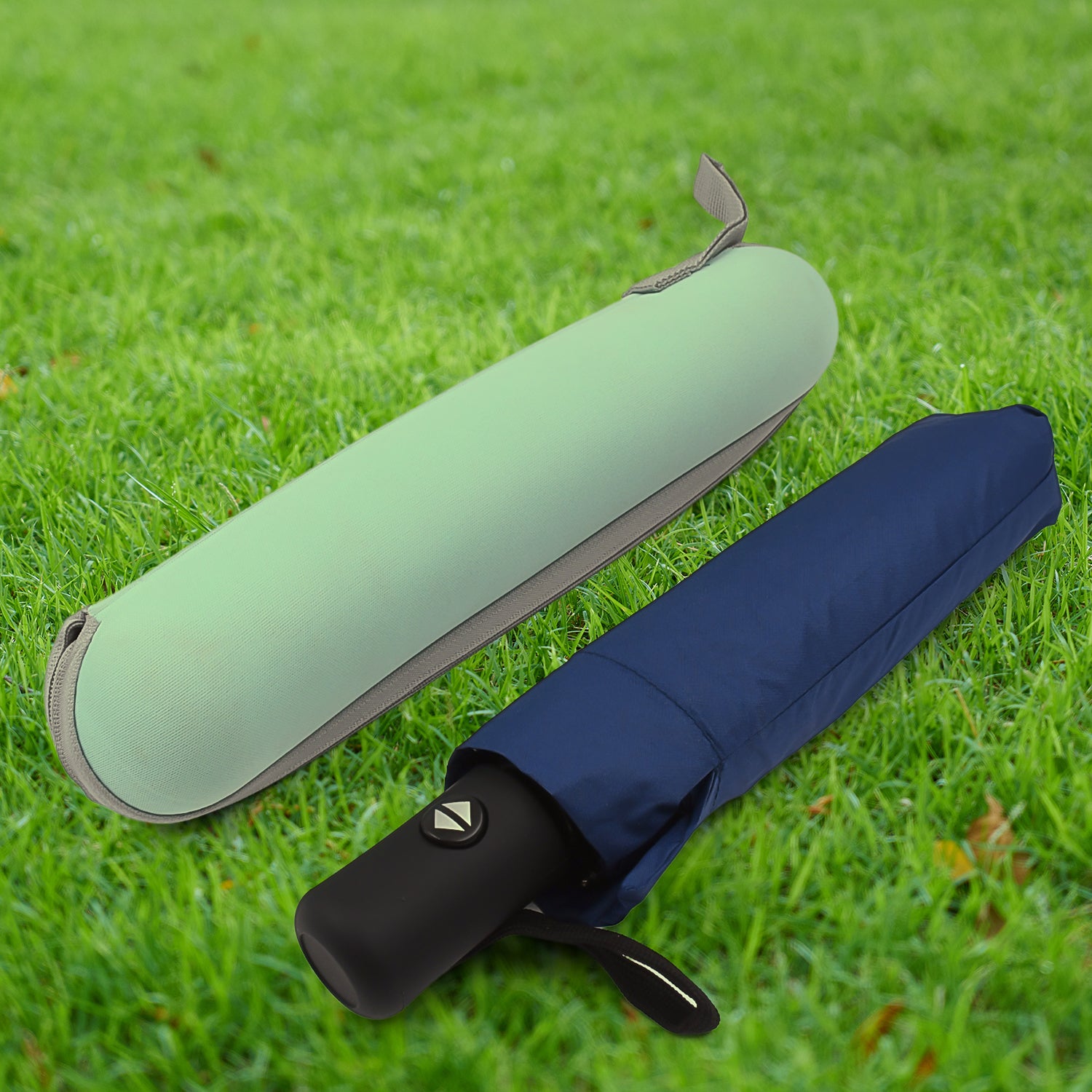 2-Fold Manual Umbrella – Windproof, Sunproof & Rainproof | For Men, Women & Kids (With Case)