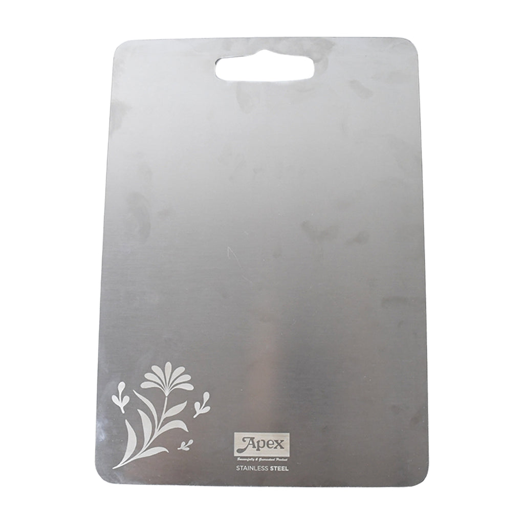 Apex Steel-X Stainless Steel Chopping Board – Medium (1mm Thick)