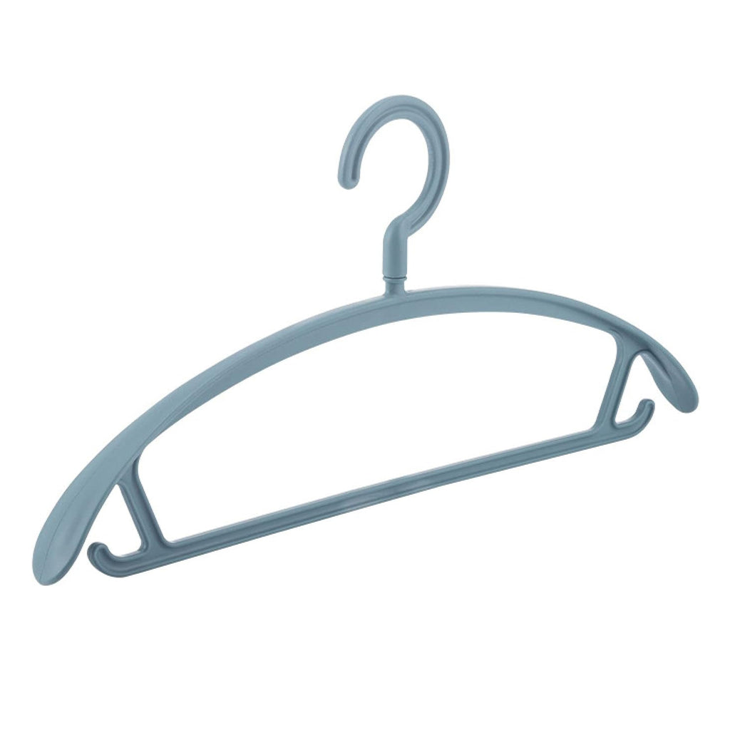 Plastic Hangers Clothes Hangers - Lightweight Space Saving Hangers - Standard Hangers For Clothes - Durable Slim Sleek Hangers (10pc)