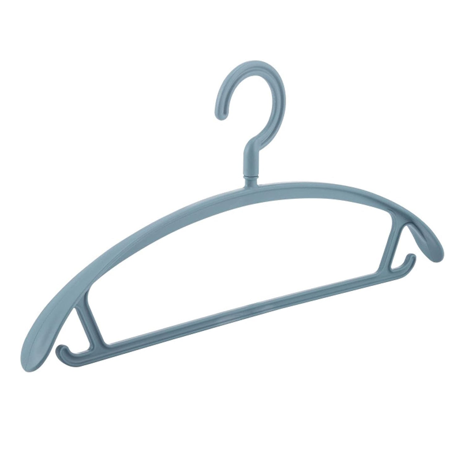 Plastic Hangers Clothes Hangers - Lightweight Space Saving Hangers - Standard Hangers For Clothes - Durable Slim Sleek Hangers (10pc)