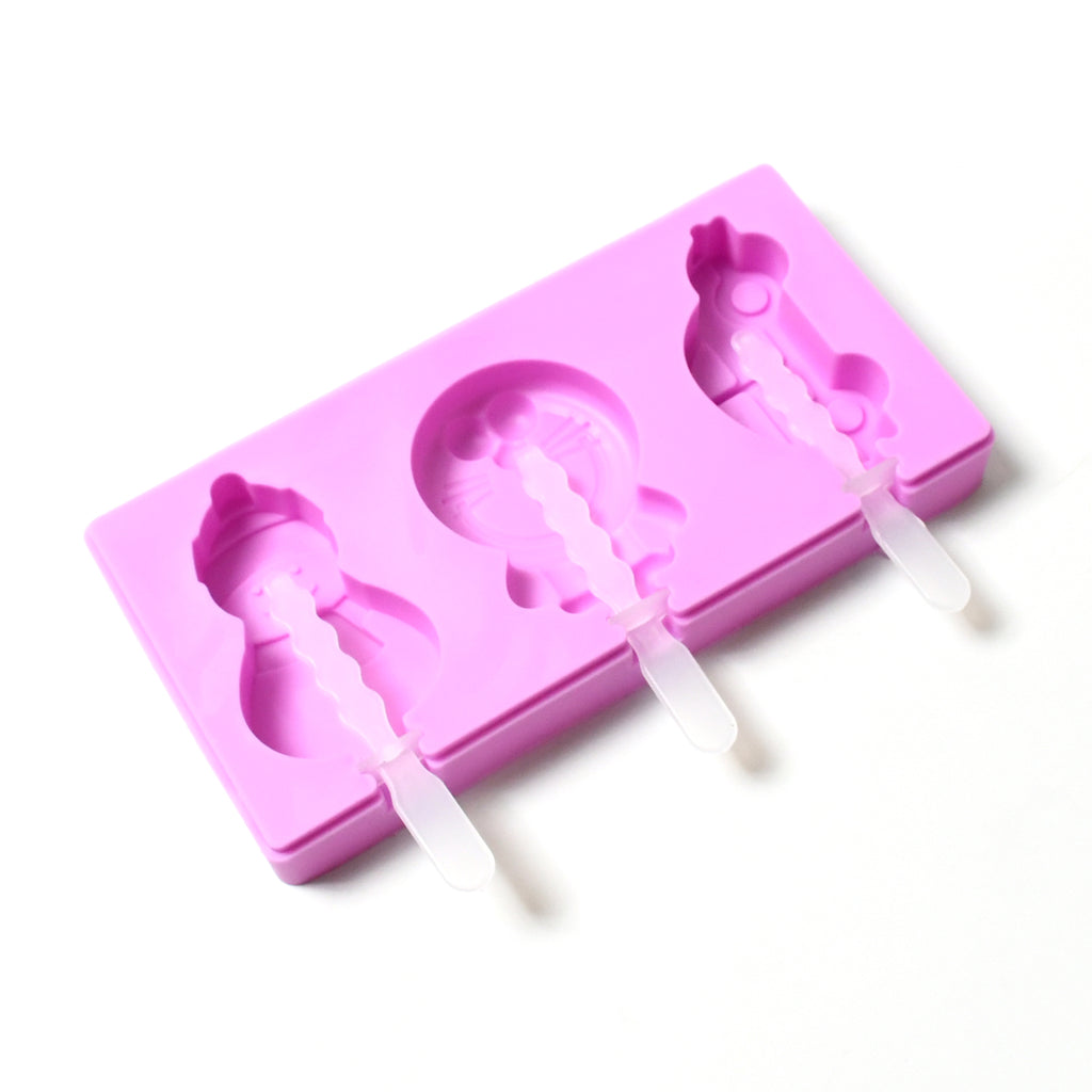 Silicone Popsicle Molds – Reusable Ice Cream Molds with Sticks & Lids – Perfect for Summer Treats (Copy)