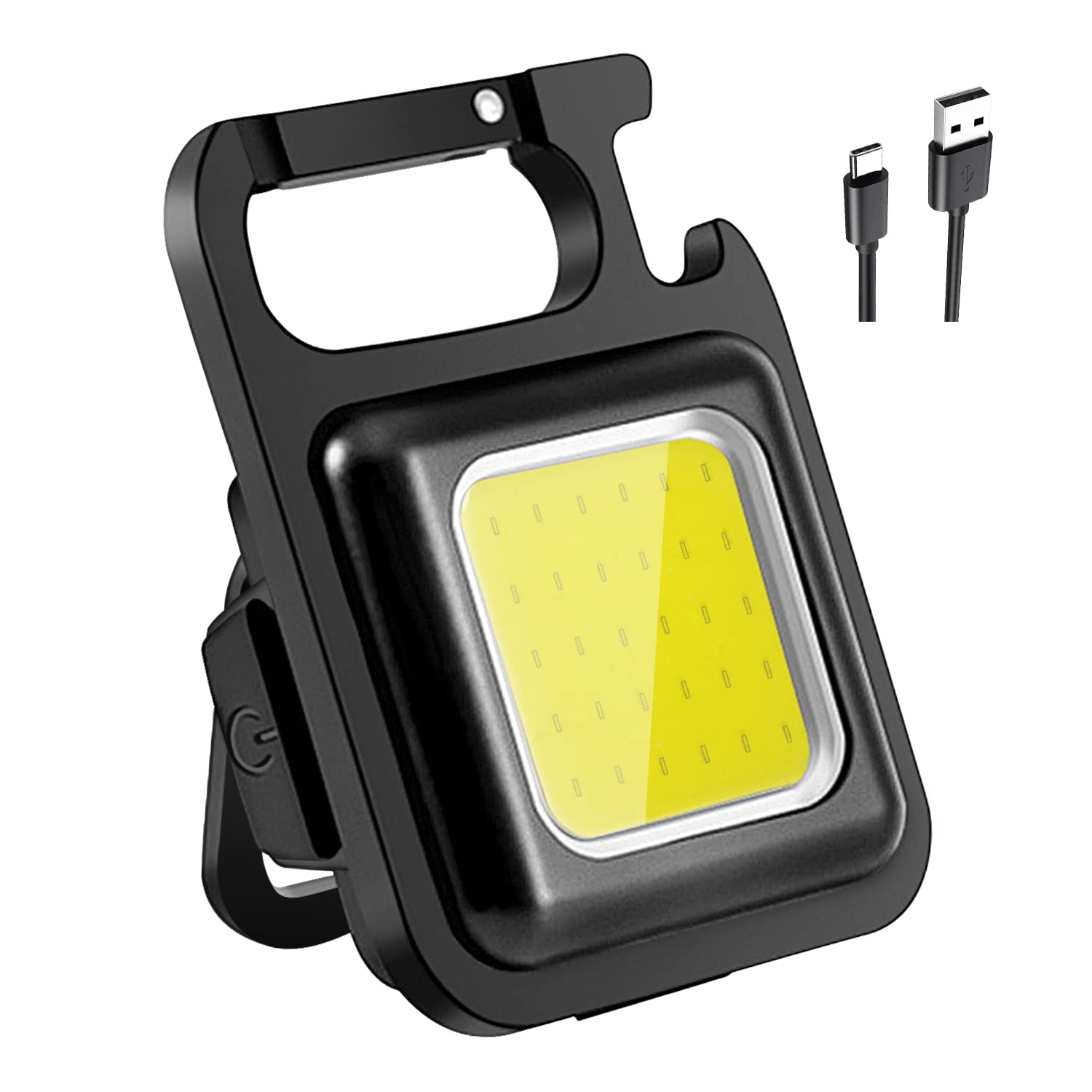 Ultra-Compact Rechargeable Keychain Flashlight