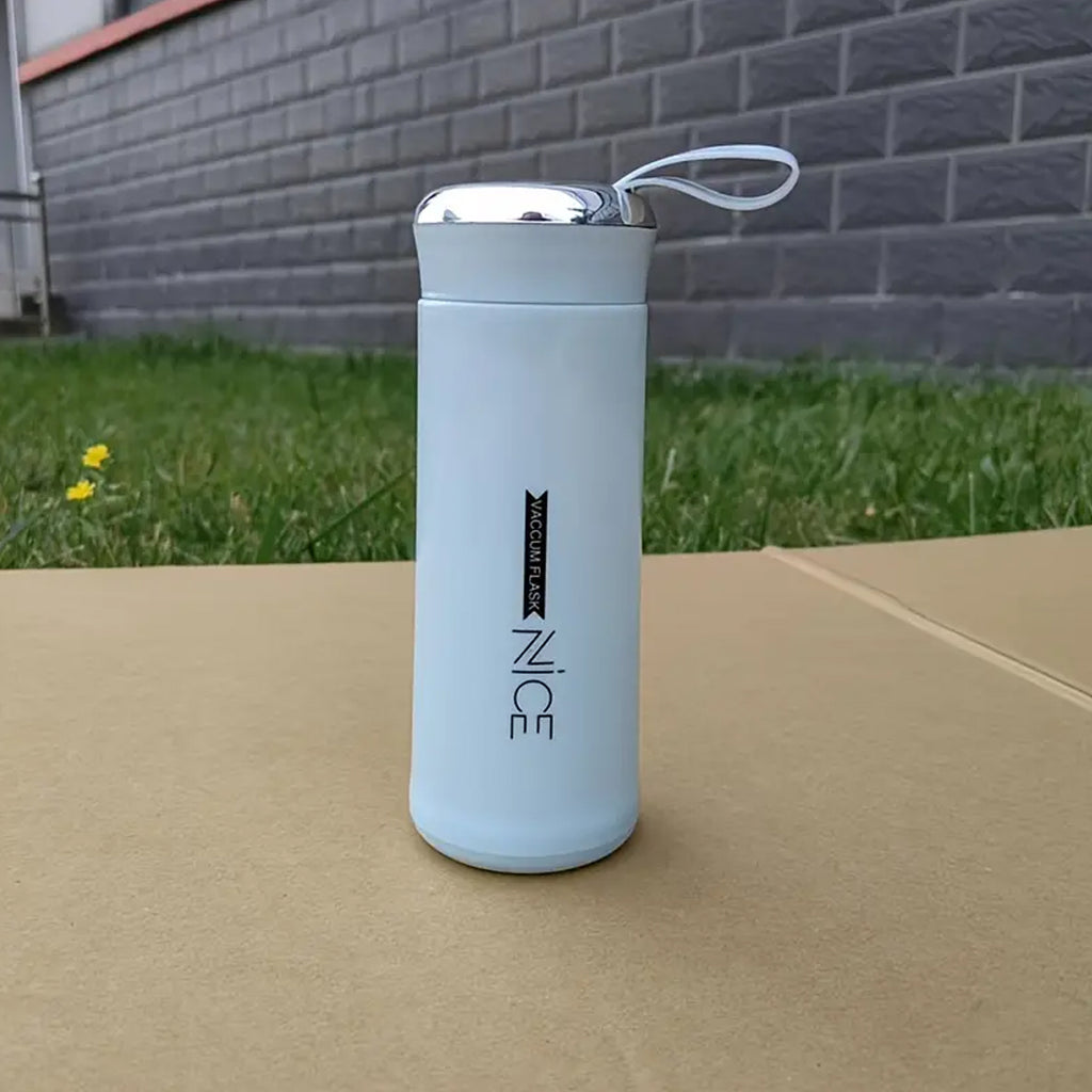 Outdoor Sport Glass Water Bottle – 300 ML | Leak-Proof, BPA-Free, Hot & Cold Safe with Bamboo Lid