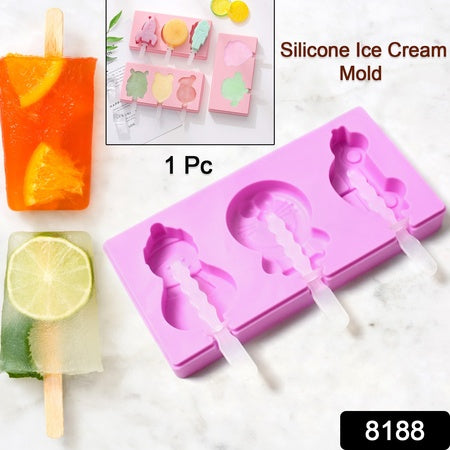 Silicone Popsicle Molds – Reusable Ice Cream Molds with Sticks & Lids – Perfect for Summer Treats (Copy)