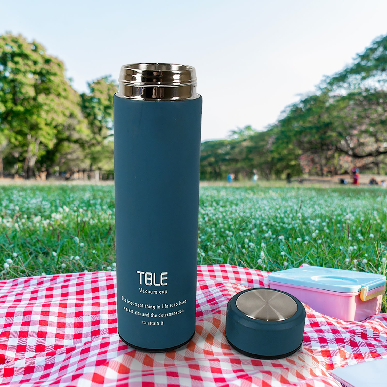 Unbreakable Stainless Steel Water Bottle - 500ml Leak Proof Travel Bottle