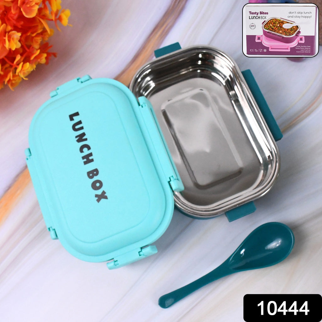 Insulated Testy Stainless Steel Leakproof Lunch Box With Spoon